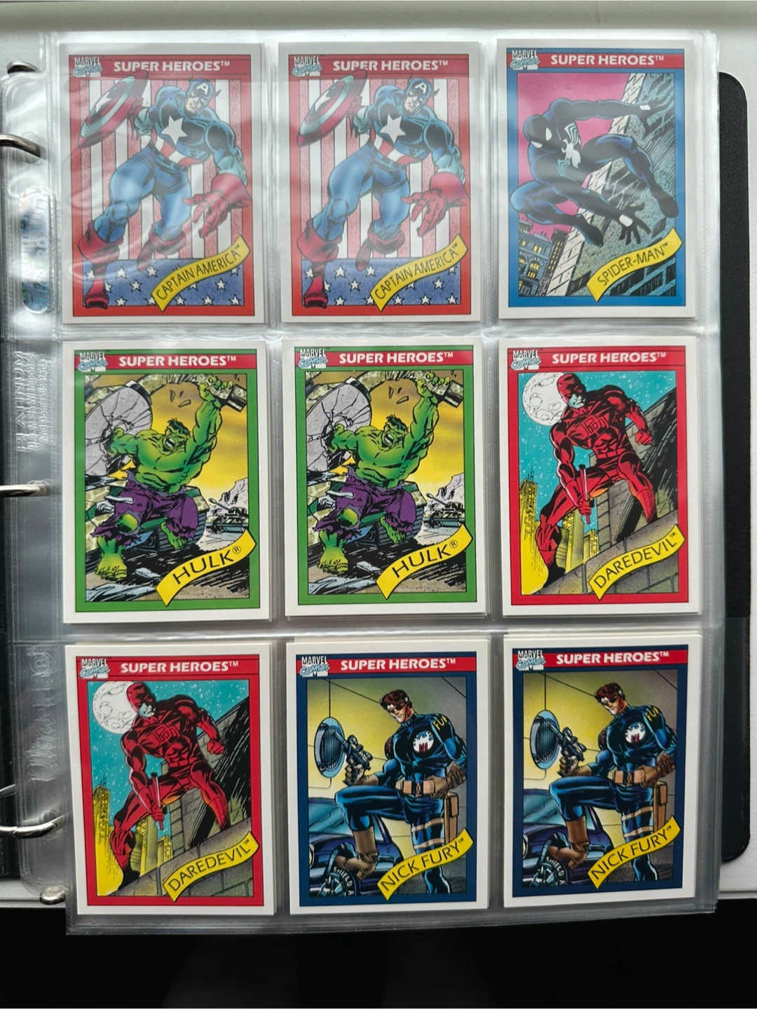 1990 Impel Marvel 400+ trading cards