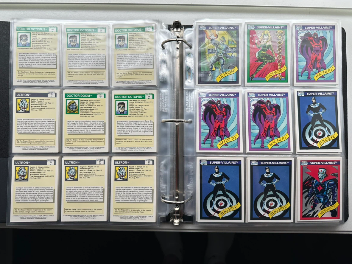 1990 Impel Marvel 400+ trading cards - photo 4