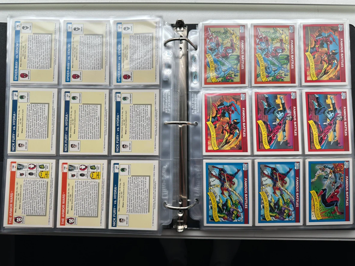 1990 Impel Marvel 400+ trading cards - photo 5