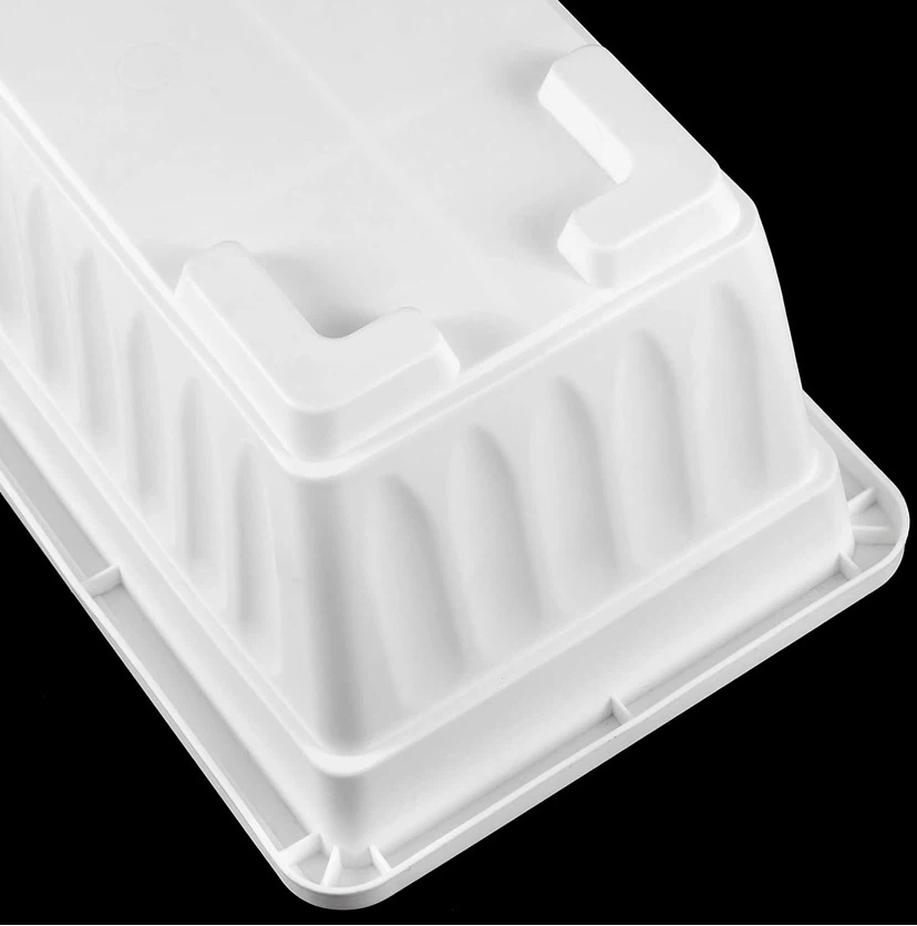 New 6 Pack 17” Flower Box Planters Window Planters White - photo 3