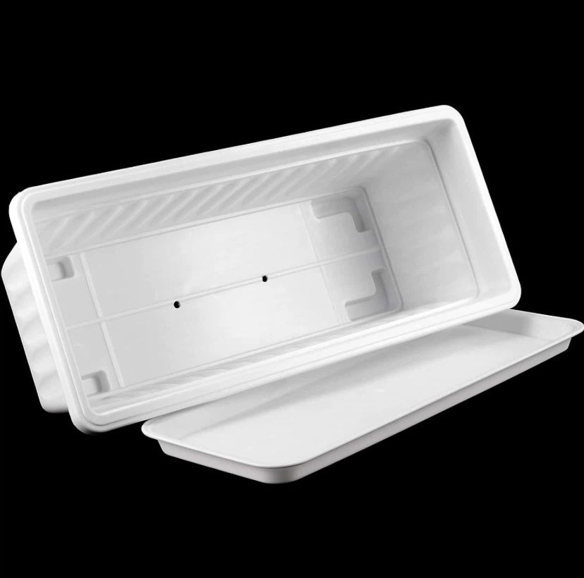 New 6 Pack 17” Flower Box Planters Window Planters White - photo 4