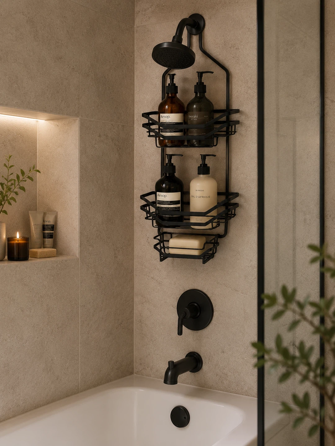 New shower / bath caddy