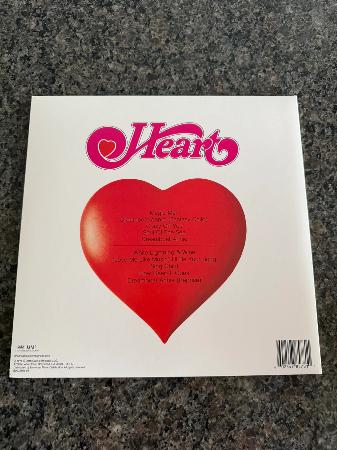 Heart Dreamboat Annie Vinyl Record - photo 2