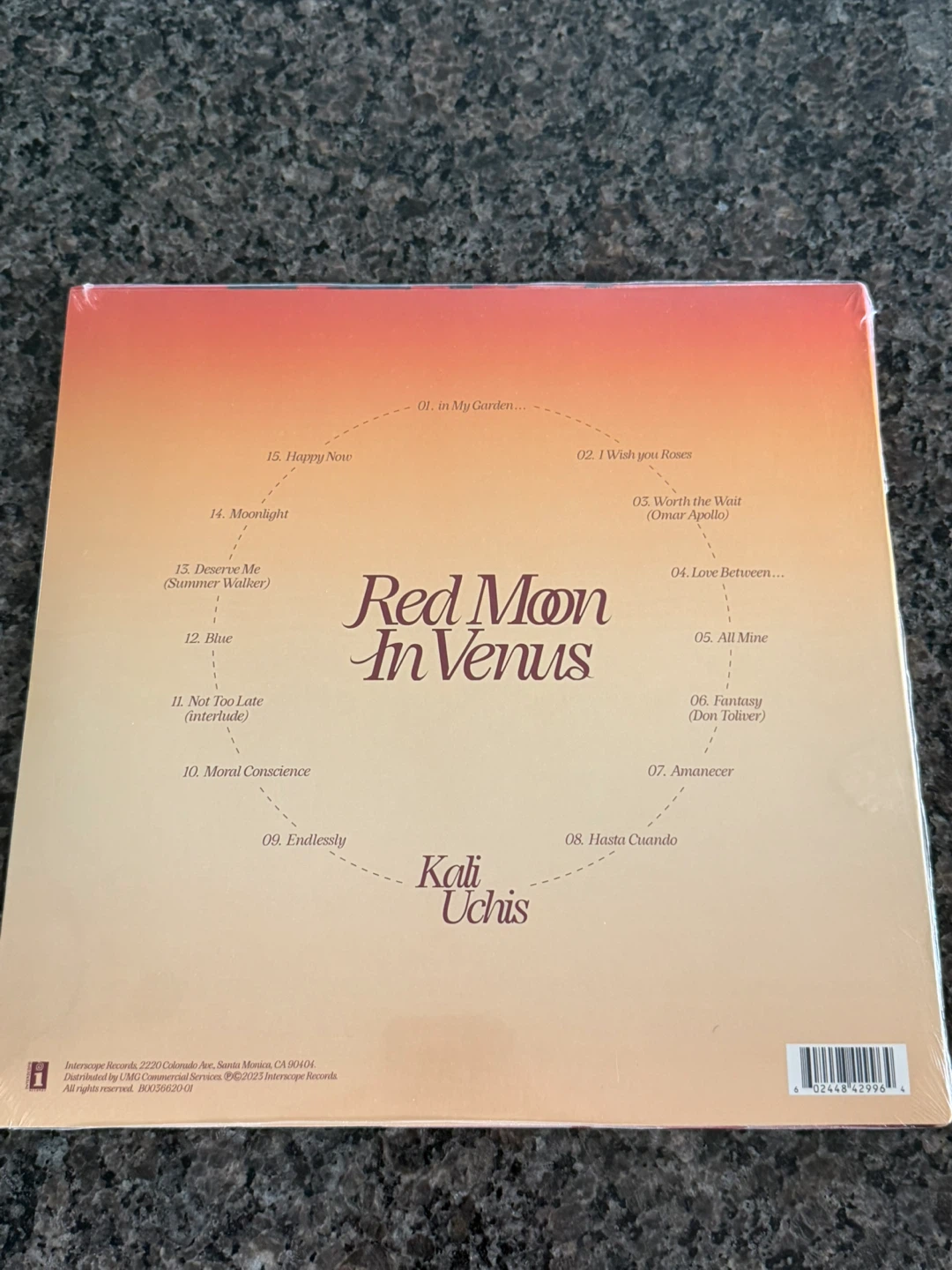 Kali Uchis Red Moon in Venus Vinyl Record - photo 2