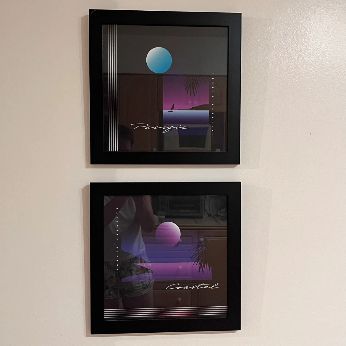 80s-inspired Framed Post Modern Prints