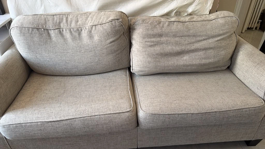 FREE - Light Gray 2-Seater Sofa