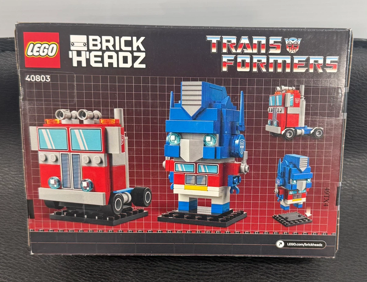 LEGO BrickHeadz Transformers Optimus Prime Robot & Vehicle Set