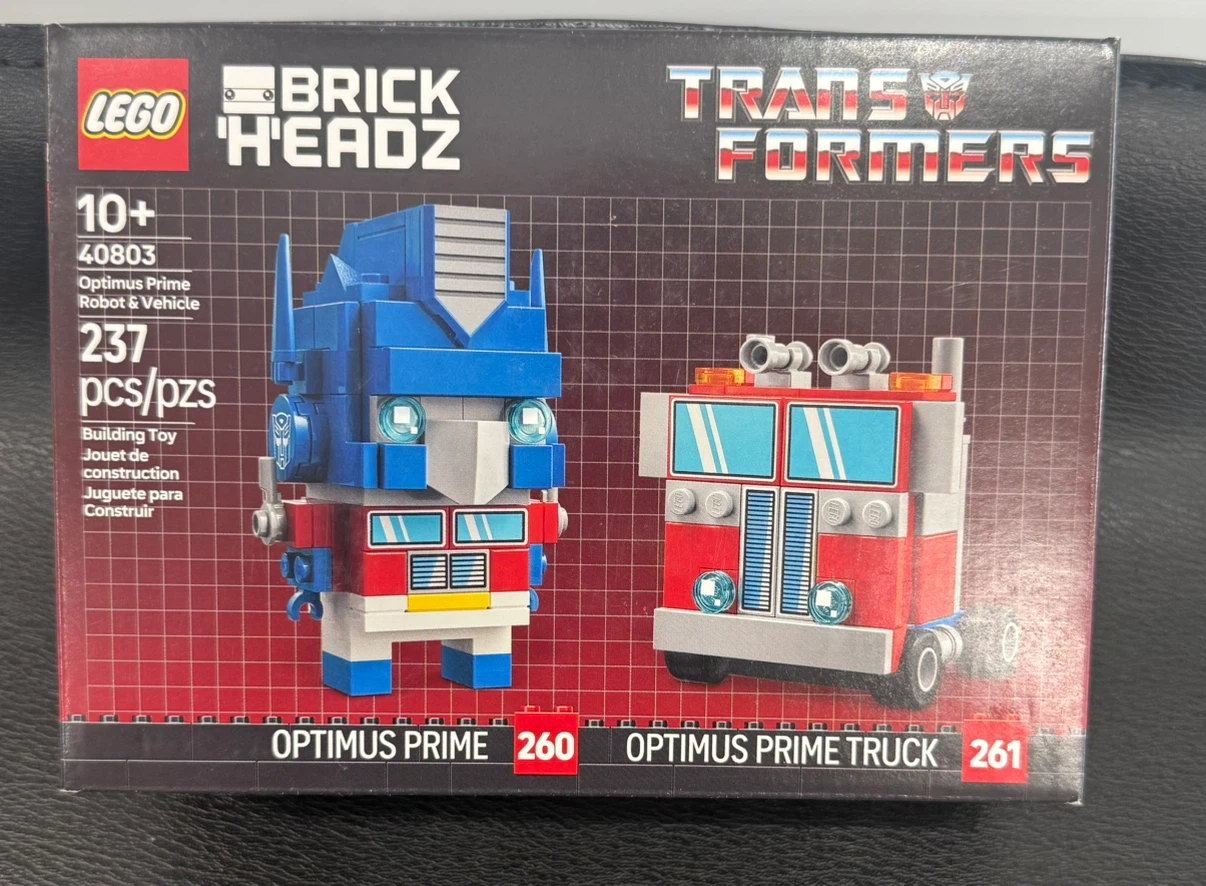 LEGO BrickHeadz Transformers Optimus Prime Robot & Vehicle Set - photo 2