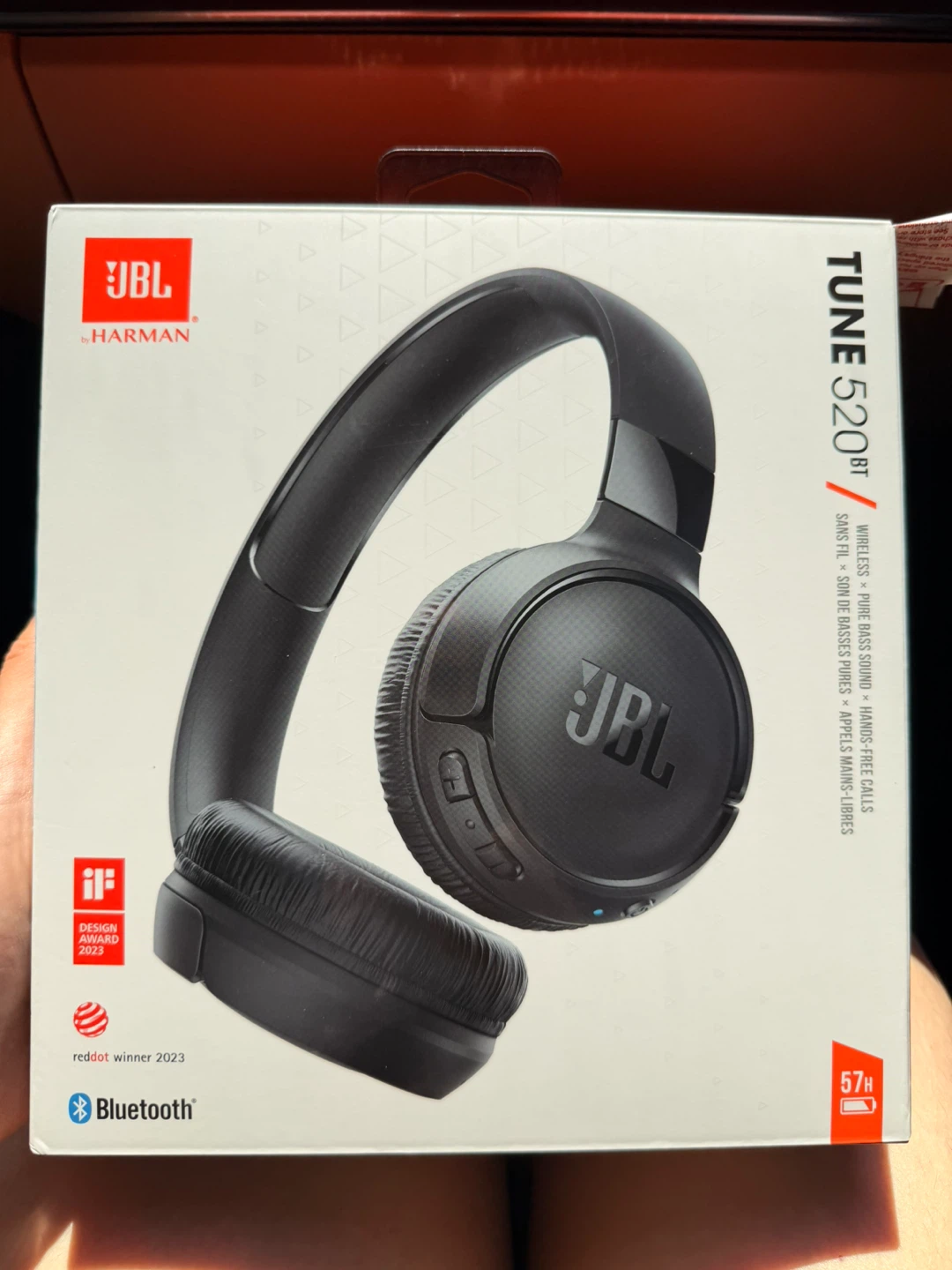 Brand New-JBL TUNE 520BT Wireless On-Ear Headphones