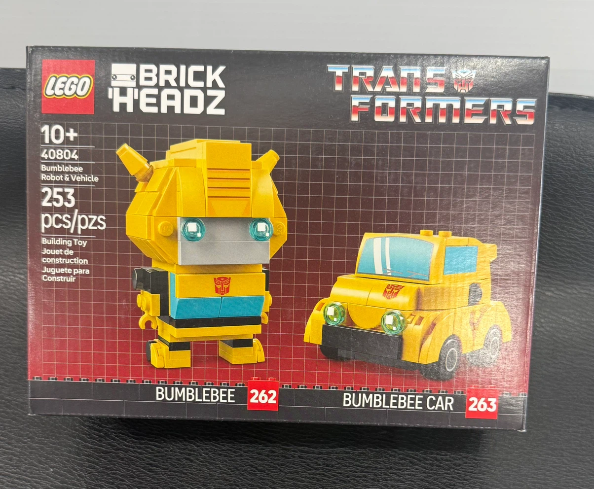 LEGO BrickHeadz Transformers Bumblebee Robot & Vehicle 40804 - photo 2
