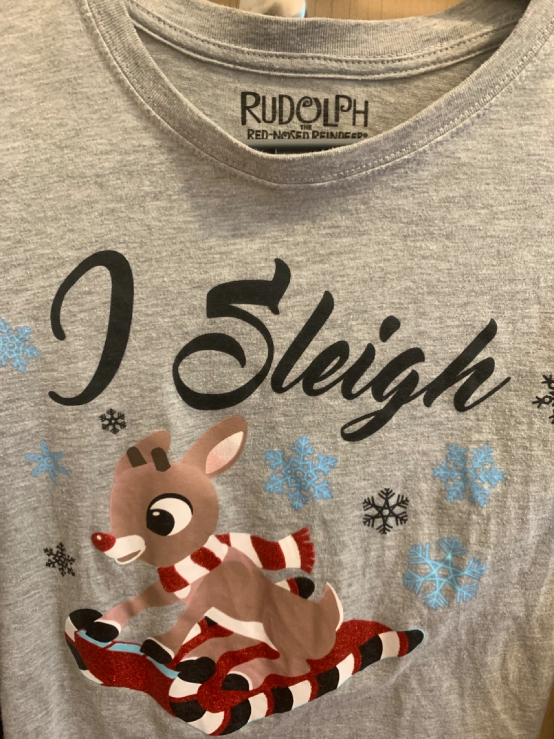 Size S Rudolph The Red-Nosed Reindeer Layered Long Sleeve Shirt - photo 2