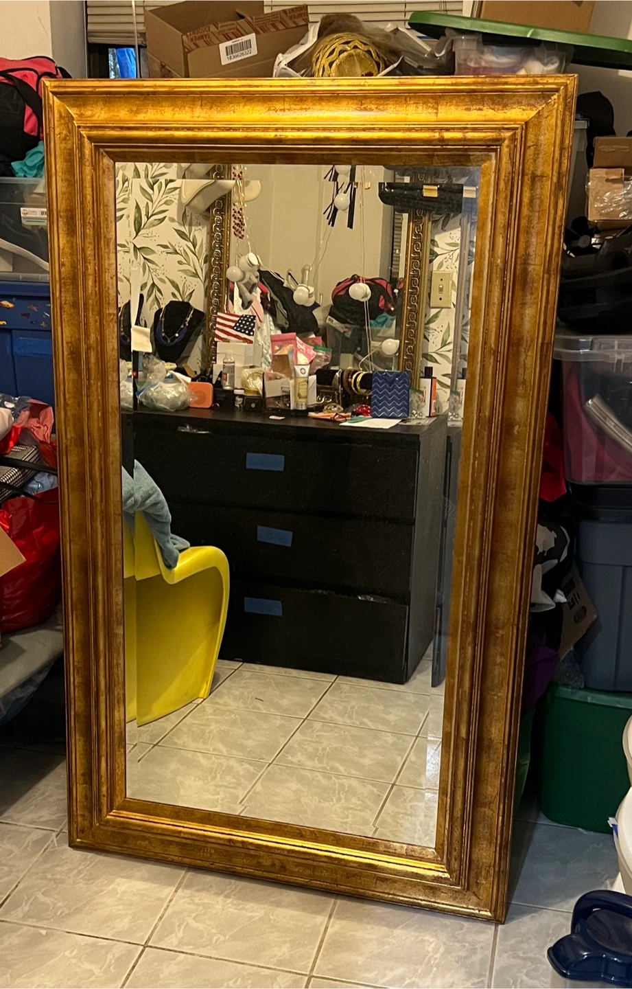 Ornate Gold Full Length Mirror - photo 2