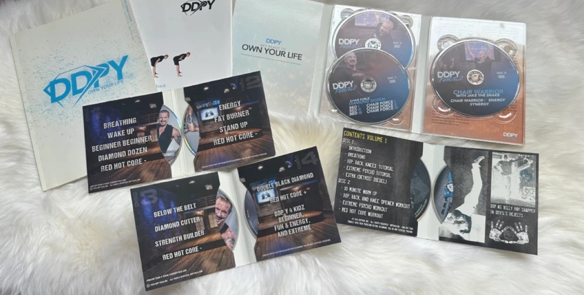 DDP Yoga Complete DVD Set & Guidebook