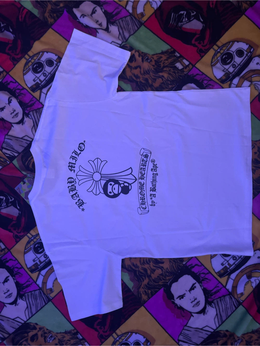 Chrome Hearts x BAPE T-Shirt Baby Milo - photo 2