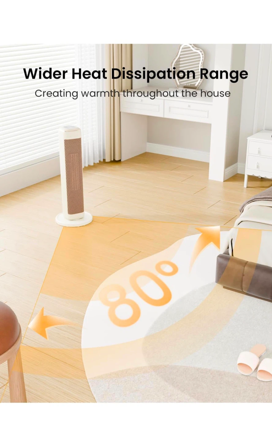 AirMate 1500W Portable Electric Heater