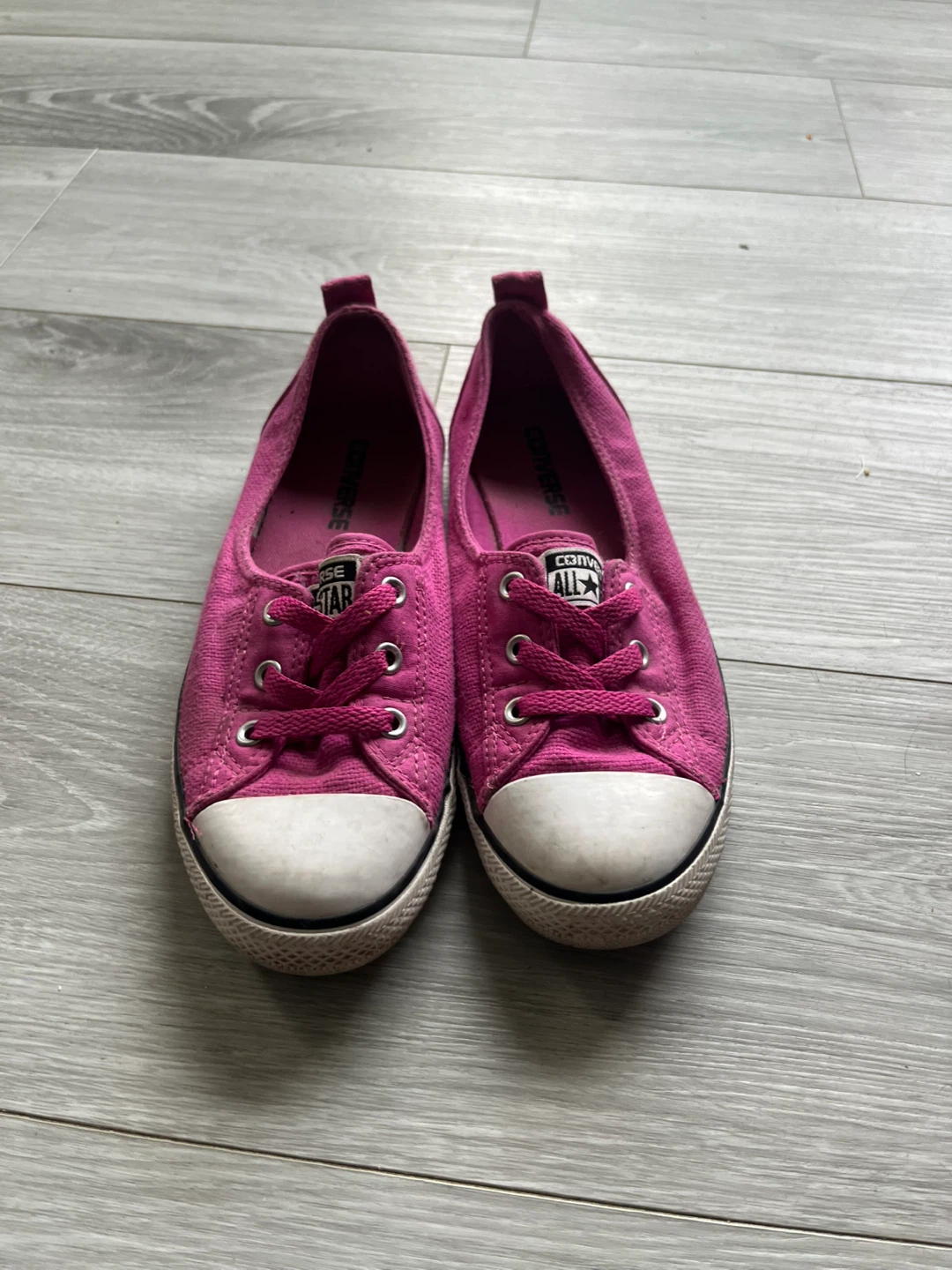 Pink Converse All Star Slip-On Sneakers