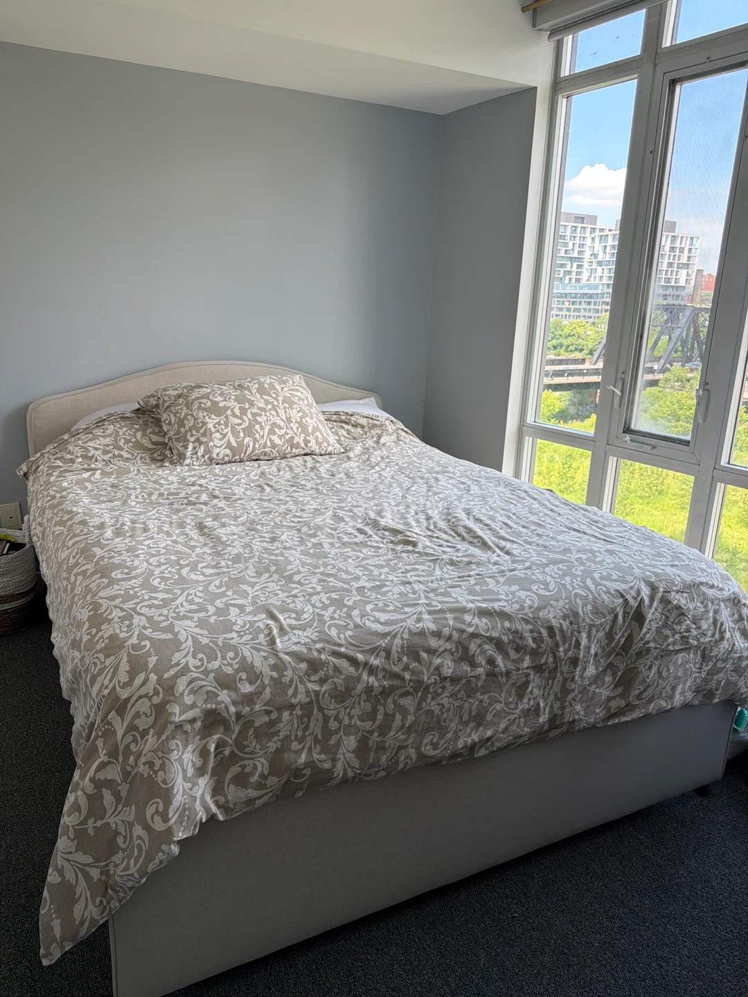 Queen size bed frame