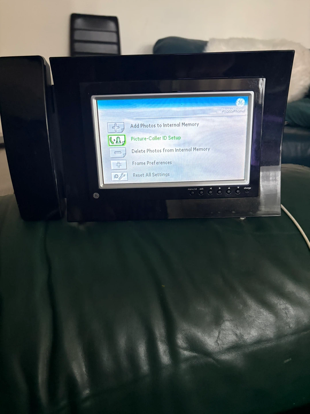 GE Photo Frame with Cordless Phone - photo 5