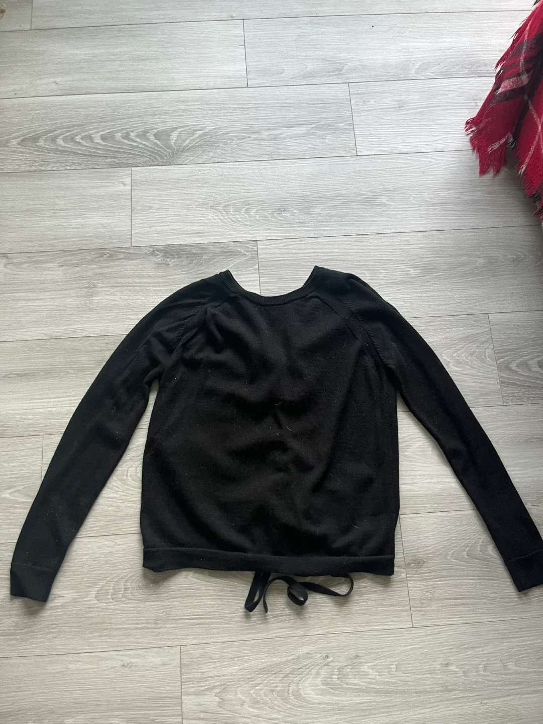 Lululemon Black Merino Wool Sweater