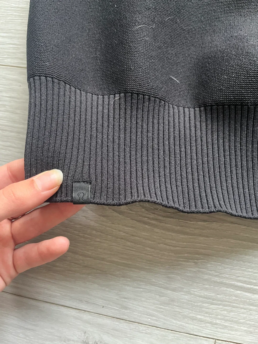 Lululemon Black Knit Sweater - photo 3