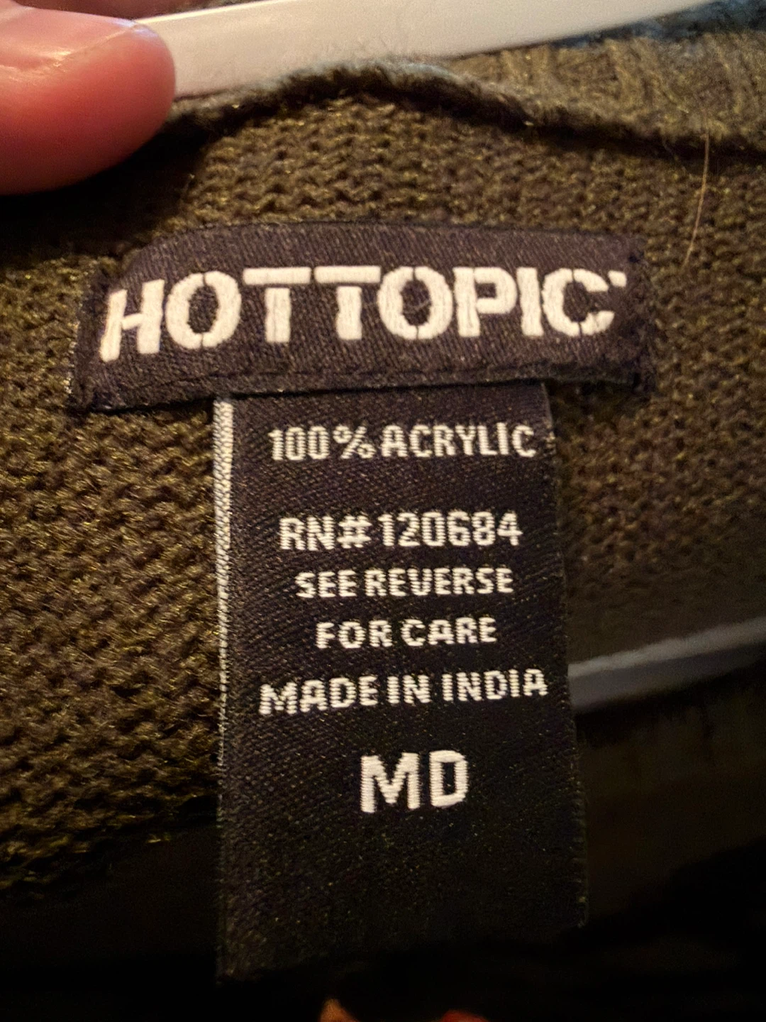 Hot Topic Green Knit Sweater - photo 5