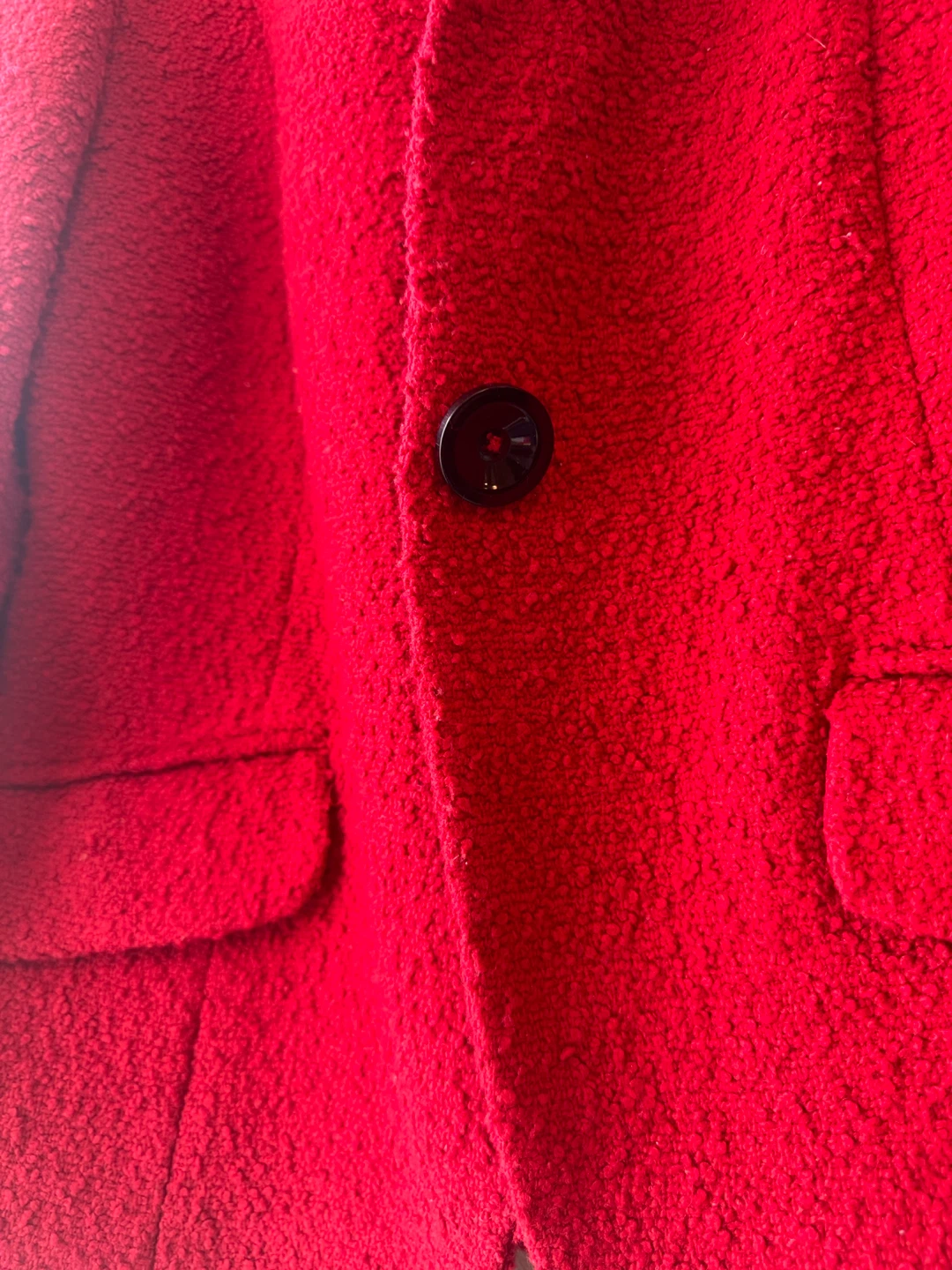 Talbots Red Textured Blazer Size 10 - photo 4