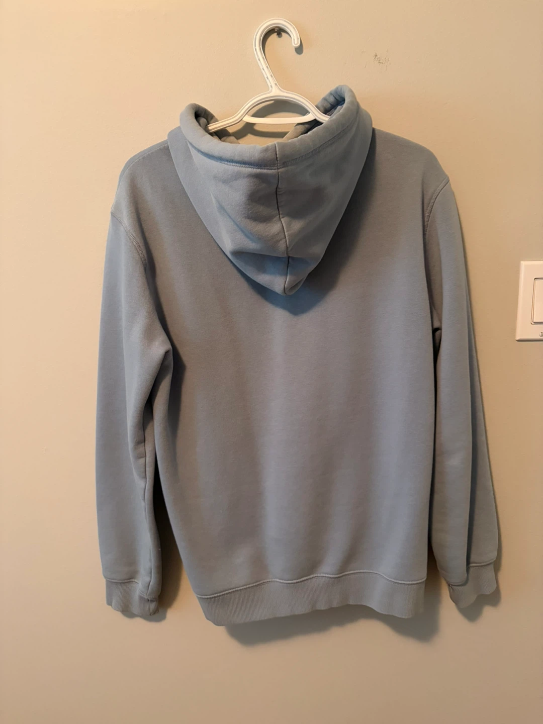 H&M Light Blue Relaxed Fit Hoodie - photo 2