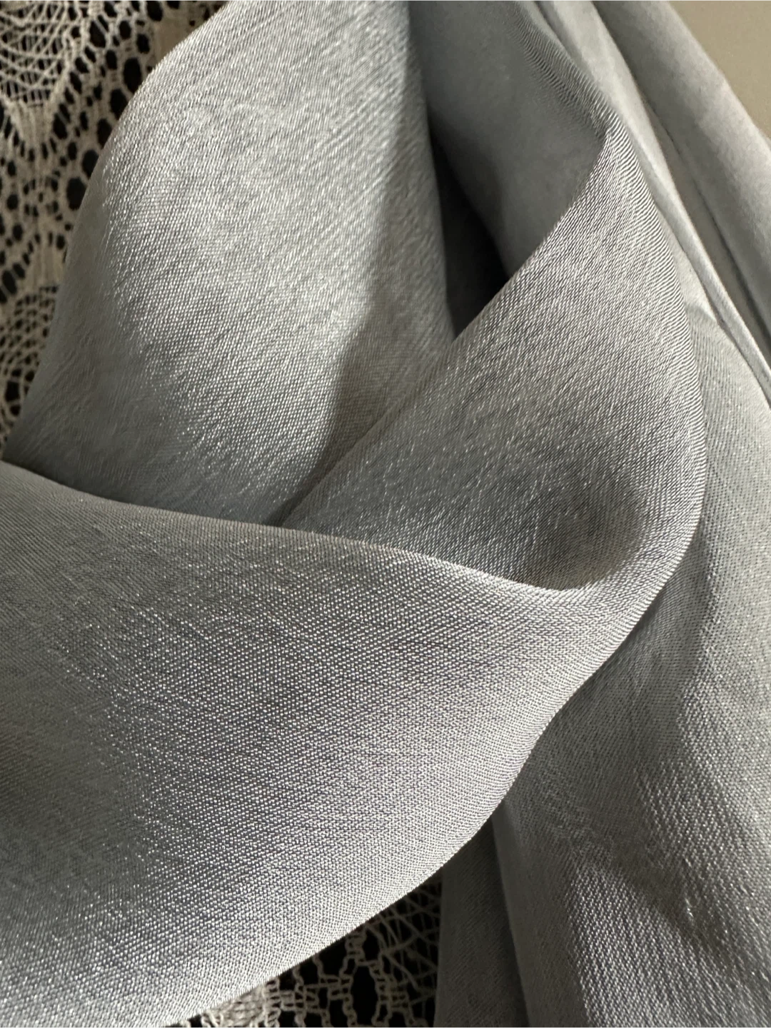Light Silver Scarf - New - $7 - East York - photo 2