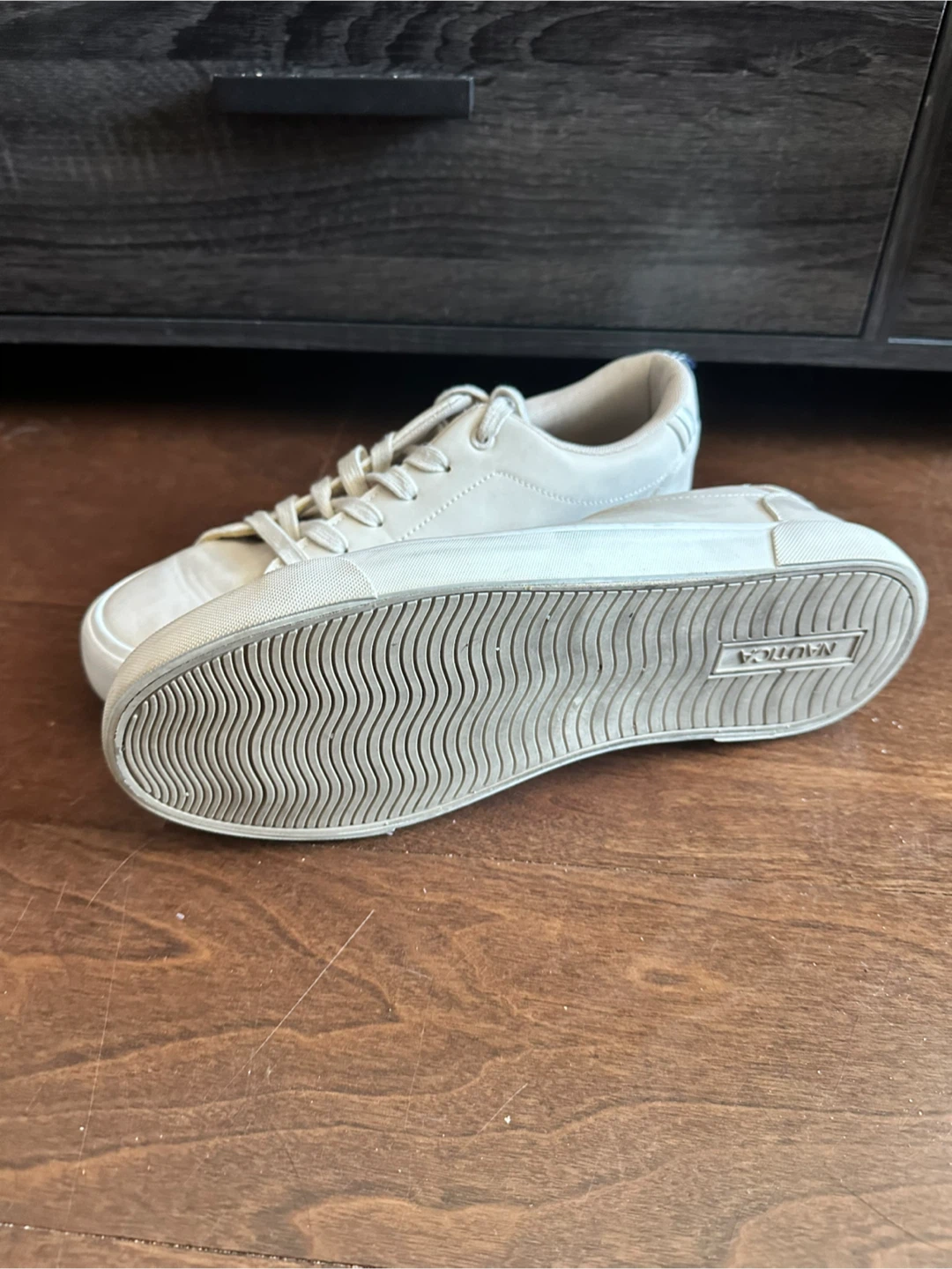 Nautica Men's Tan Lace-Up Sneakers - photo 2