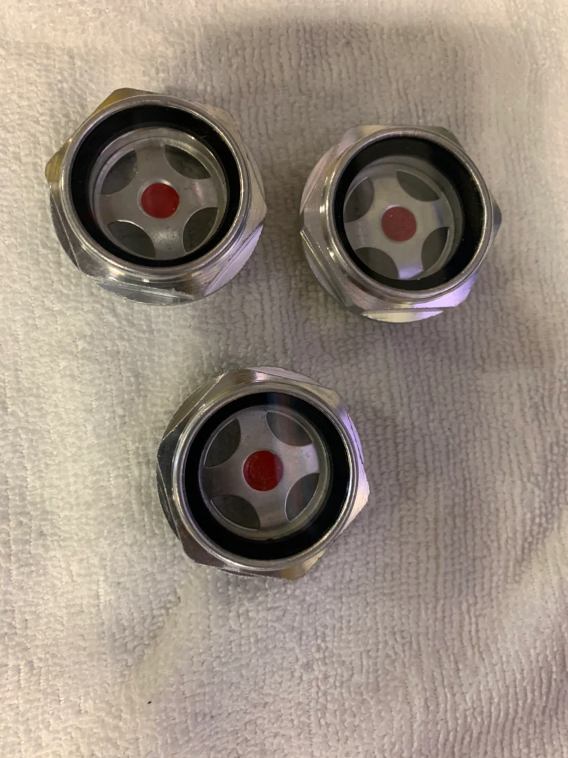 3x Sight Glass Oil Level Indicators - photo 2