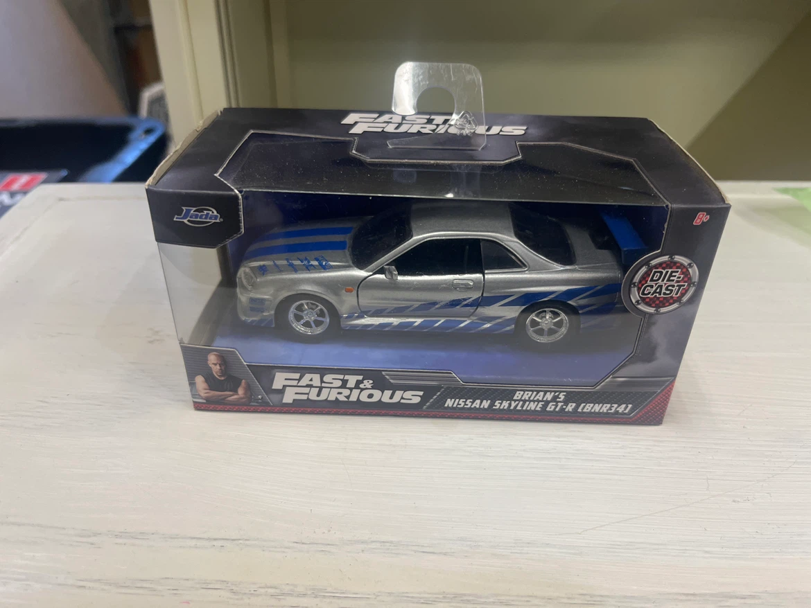 Jada Fast & FuriousNissan Skyline GT-R (BNR34)