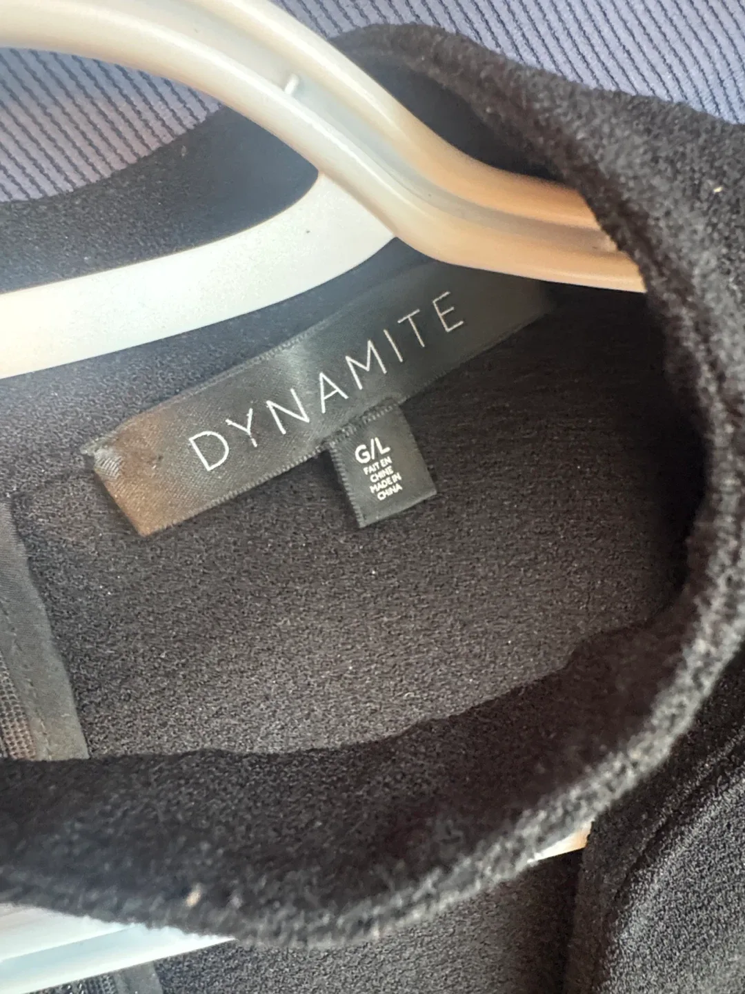 DYNAMITE Black Dress Size G/L - photo 3