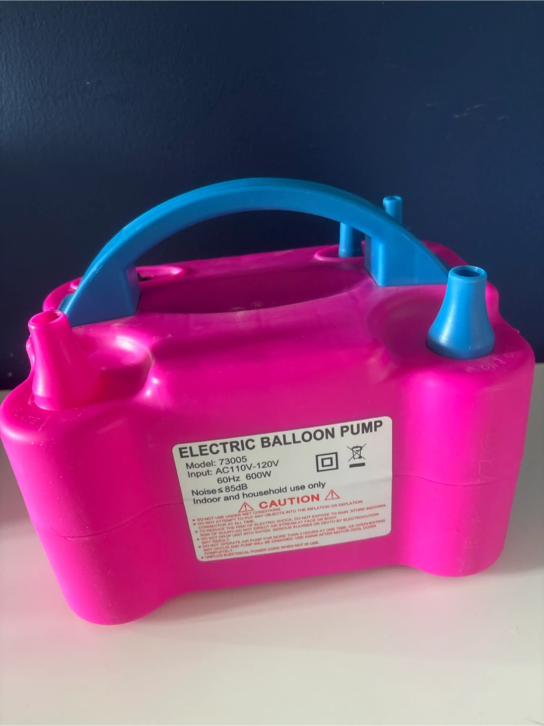 Electric Balloon Pump Model 73005 - photo 3
