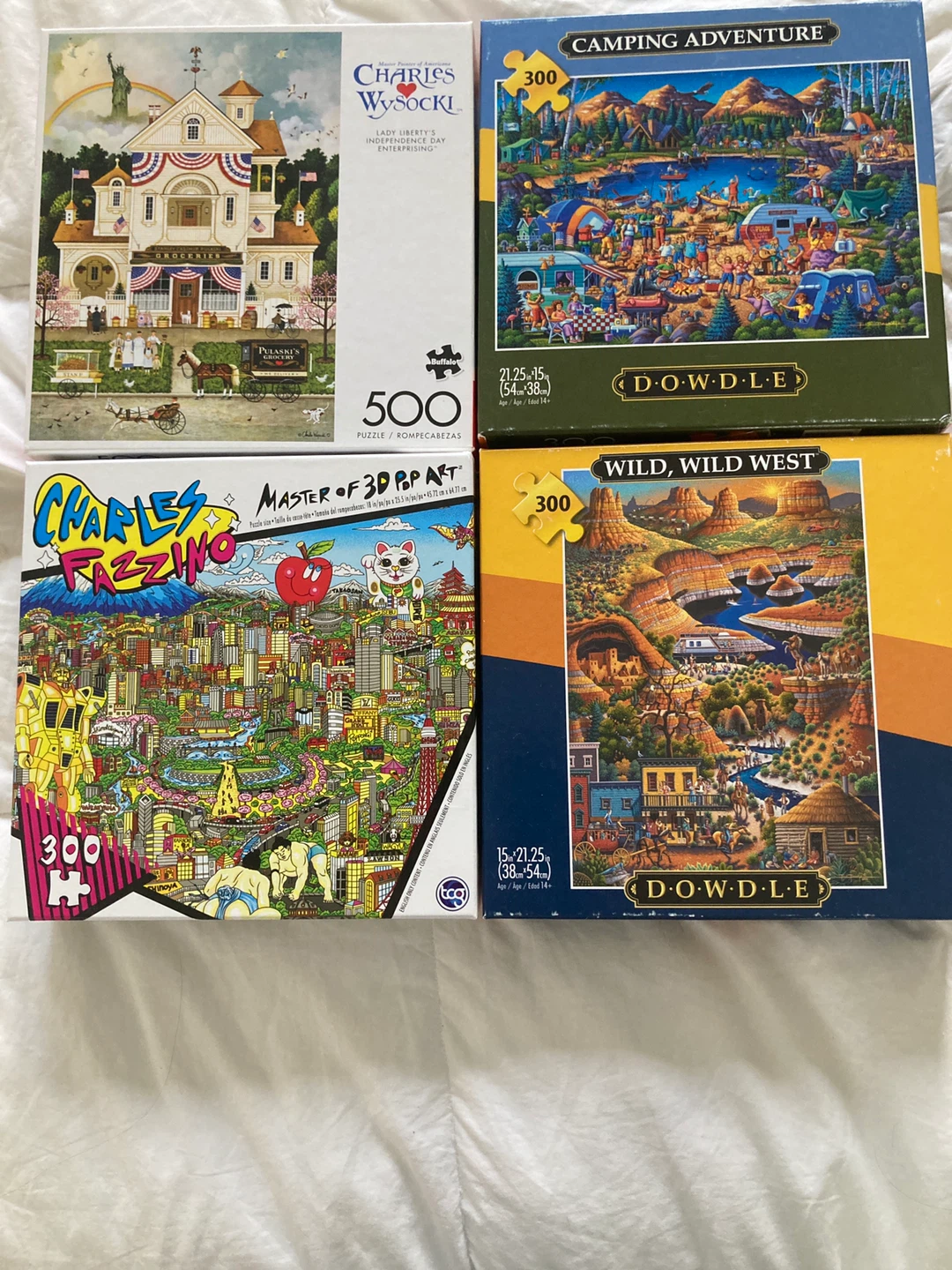 Charles Wysocki 500 Piece Puzzle