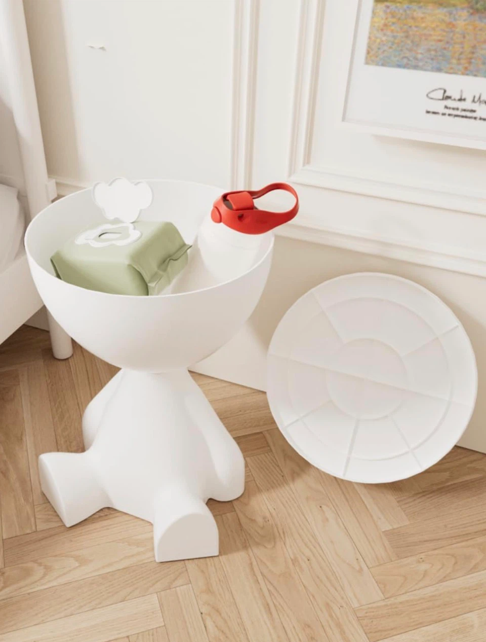 Modern Round Side Table Small Coffee Table - photo 3