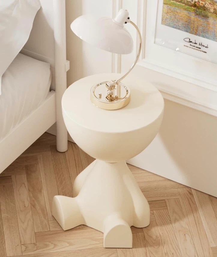 Modern Round Side Table Small Coffee Table - photo 4
