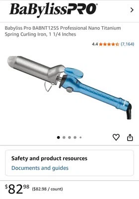 BaBylissPRO Nano Titanium Spring Curling Iron - photo 4