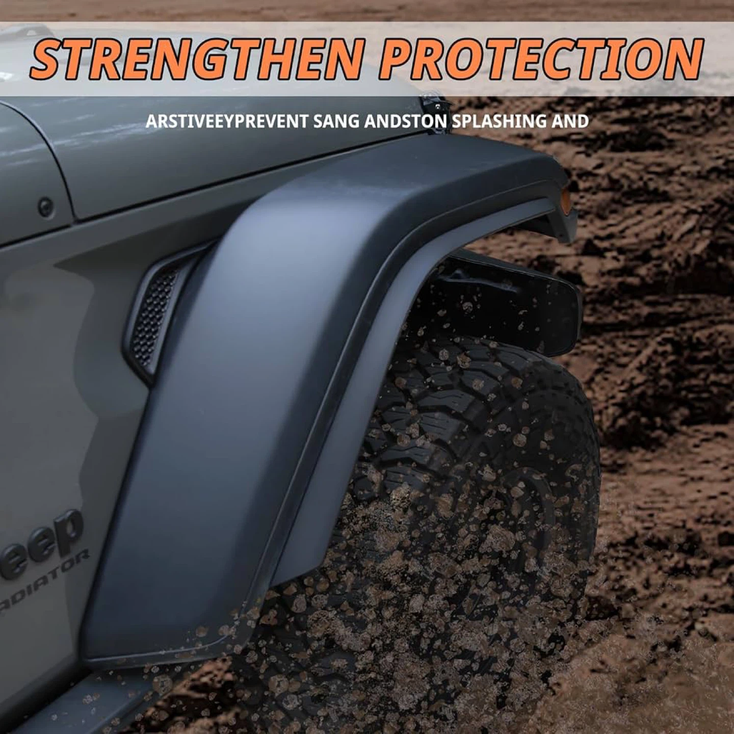 2020 - 2024 Jeep Wheel Fender Flares - BNIB - photo 2