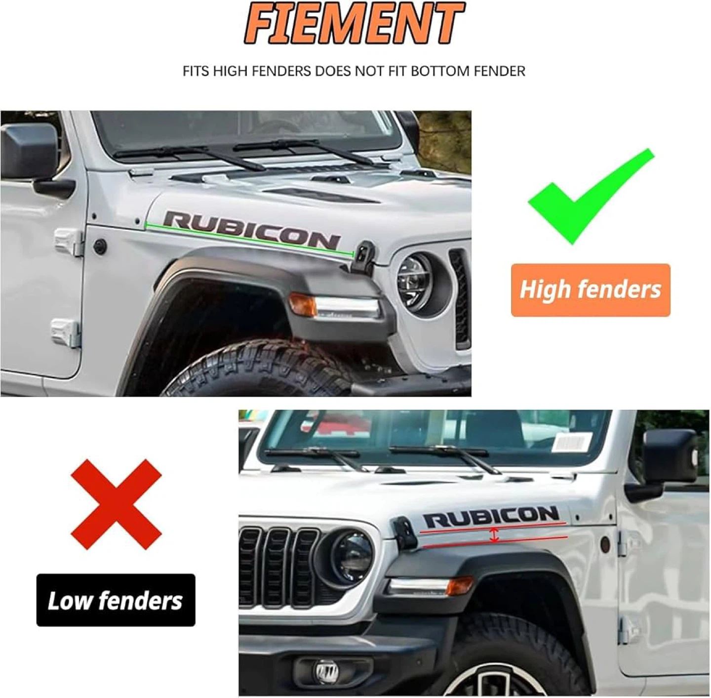 2020 - 2024 Jeep Wheel Fender Flares - BNIB - photo 3