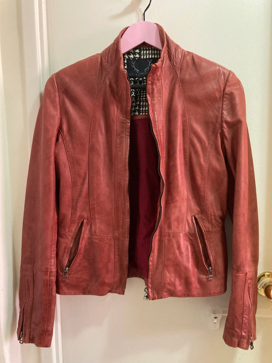 Red Leather Jacket