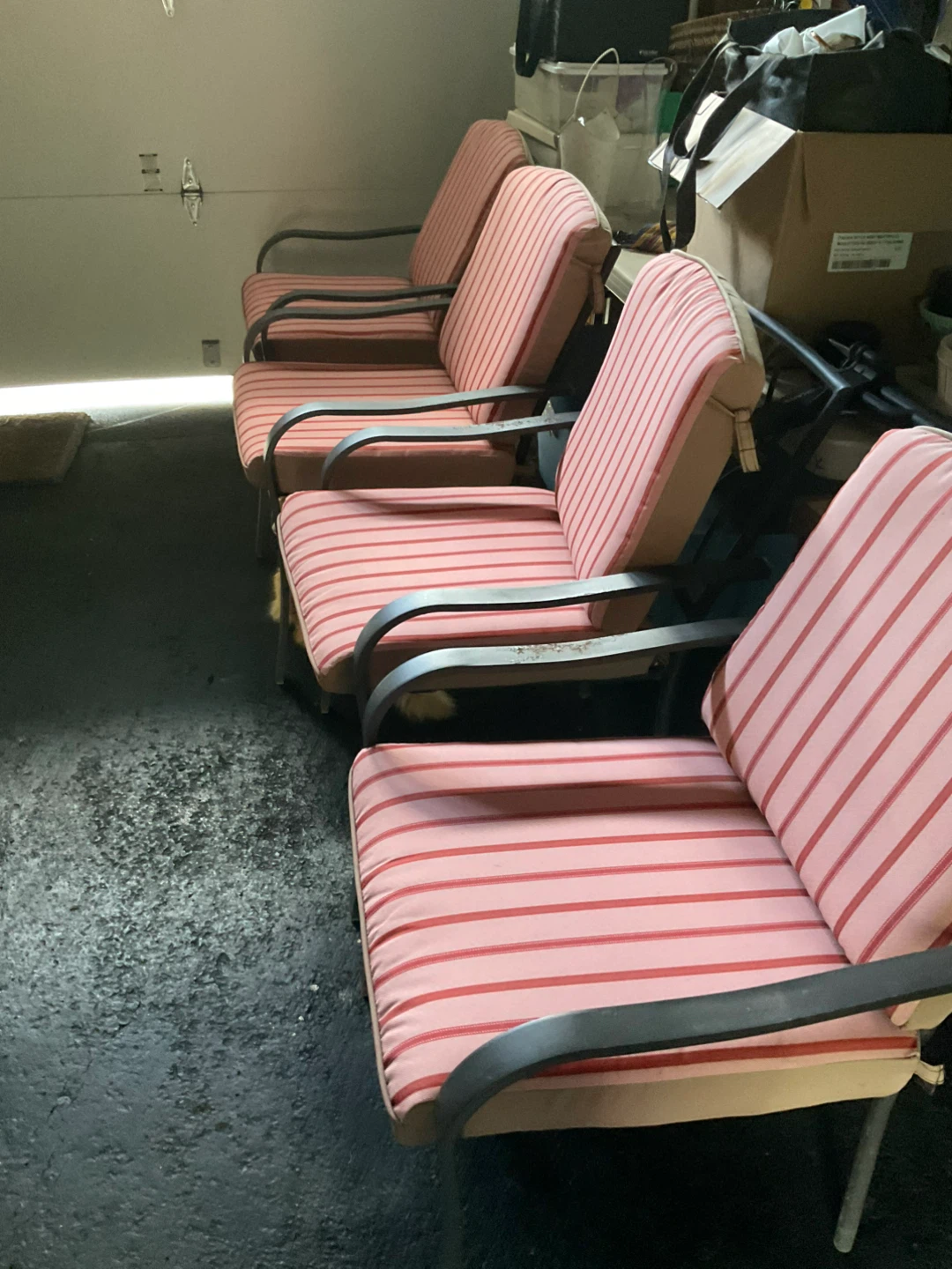 Patio chairs with cushions 55.00 - photo 3