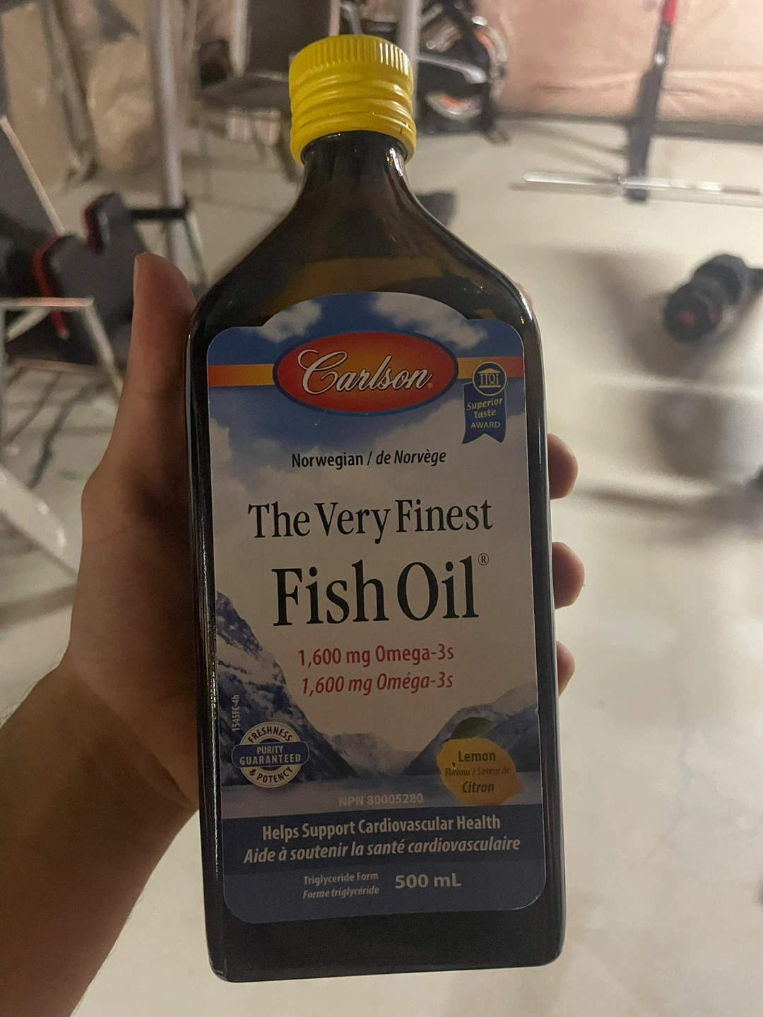 Fish Oil 500 mL – New & Sealed