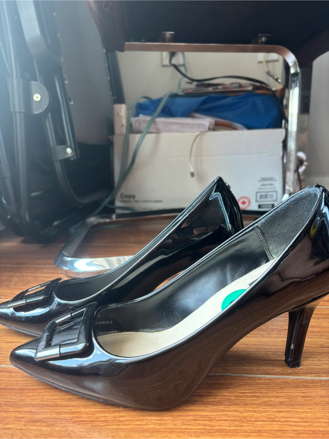 Jones New York Black Patent Heels