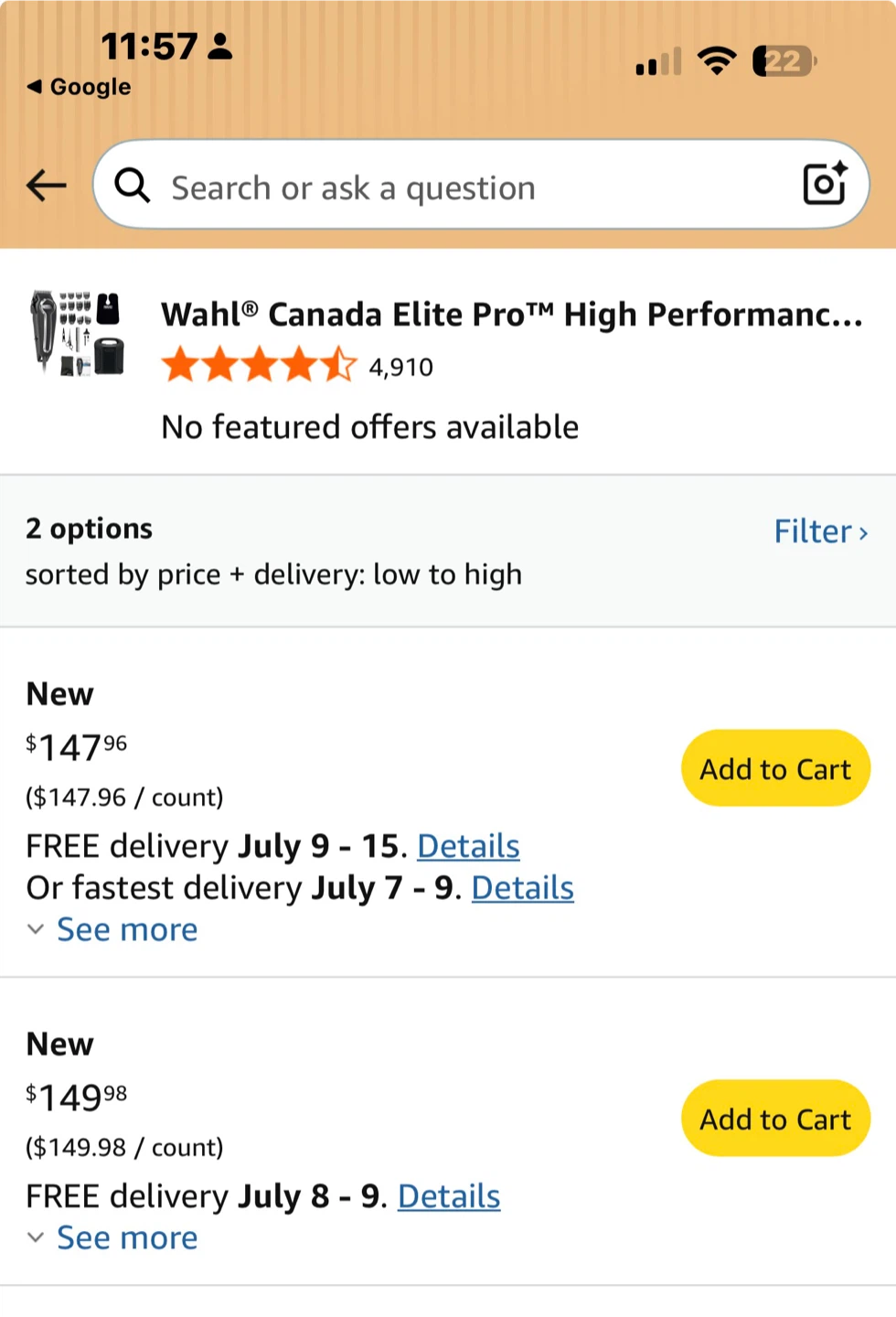 Wahl Canada Elite Pro High Performance Hair Clipper Kit - photo 4