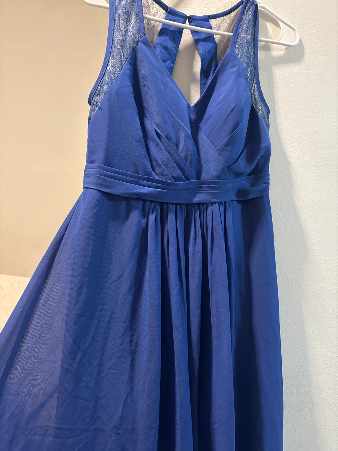 JJ's House Blue Lace Back Dress