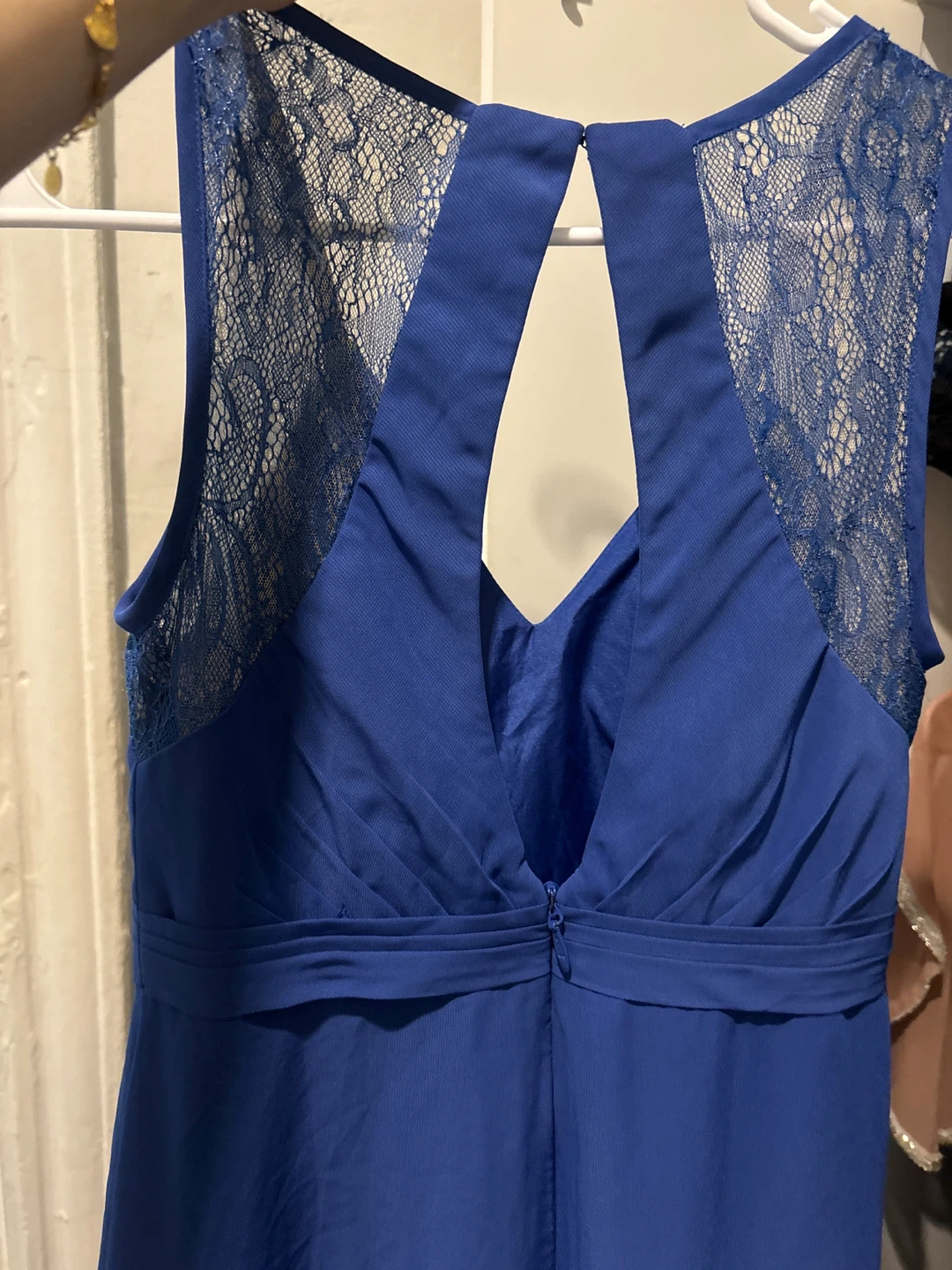 JJ's House Blue Lace Back Dress - photo 3
