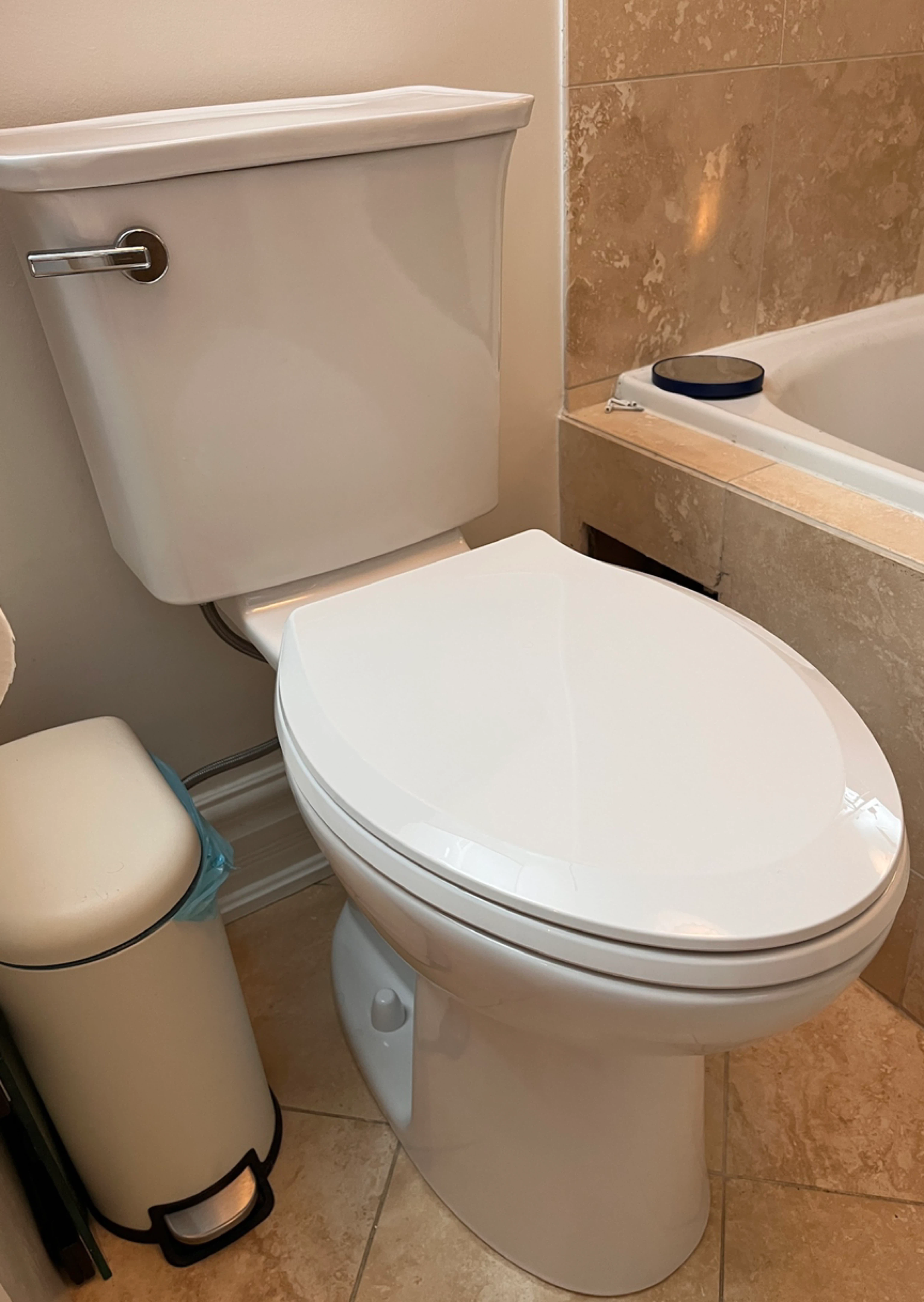 American Standard Elevation Elongated Toilet - White - photo 4