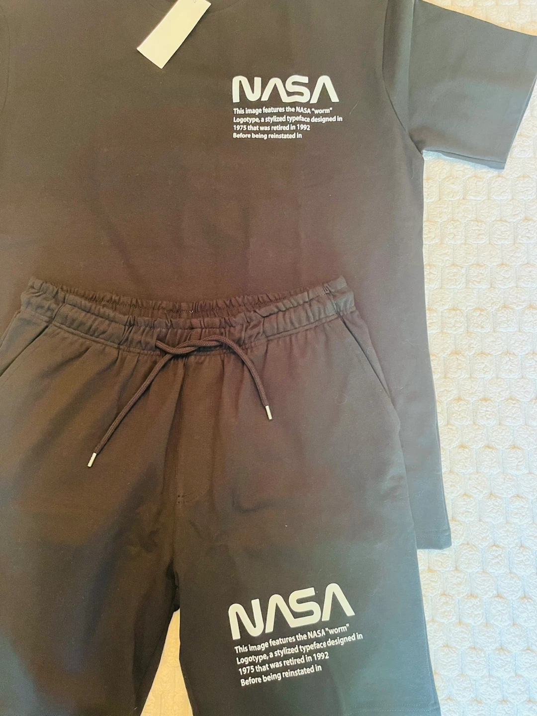 NASA T-shirt and Shorts Set - photo 2