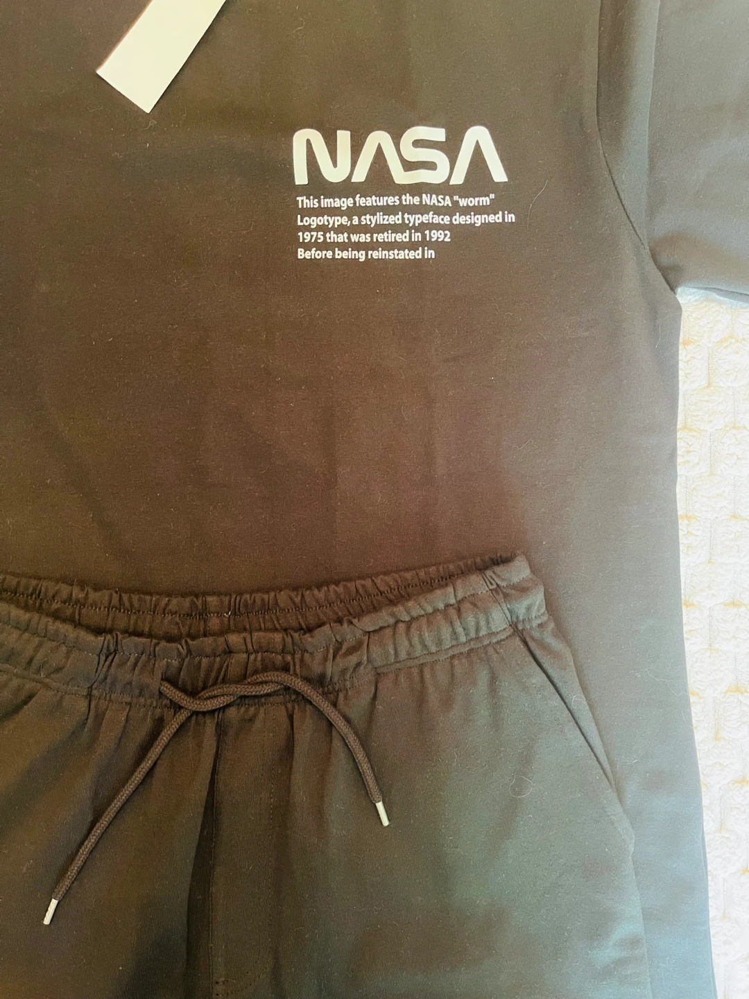NASA T-shirt and Shorts Set - photo 3