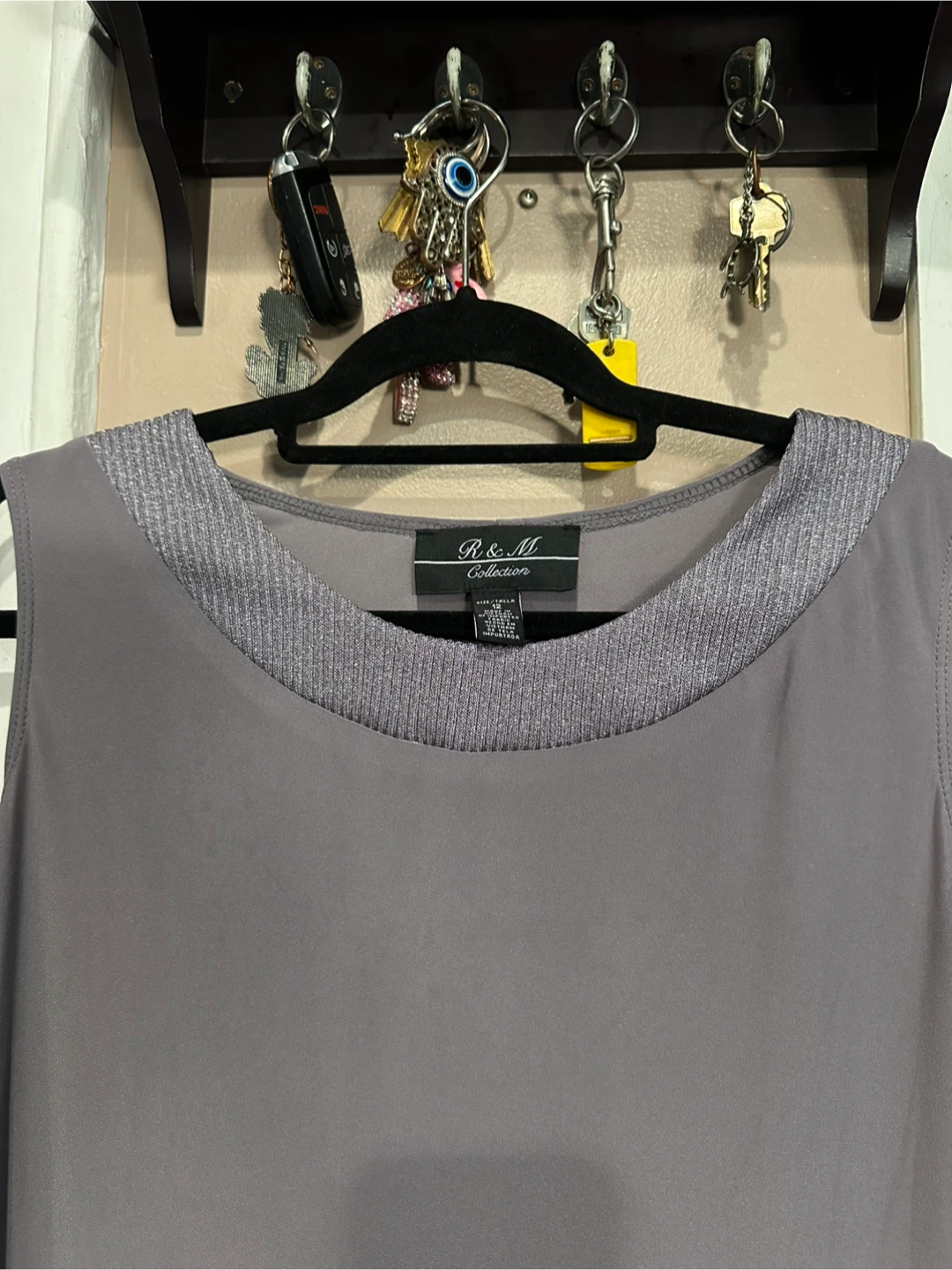 R&M Richards 2 Piece Sleeveless Midi Dress and Metalic Jacket - photo 3
